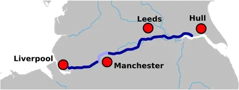 m62 corridor: used other than figuratively or idiomatically: M62, corridor. The area around the M62, including...
