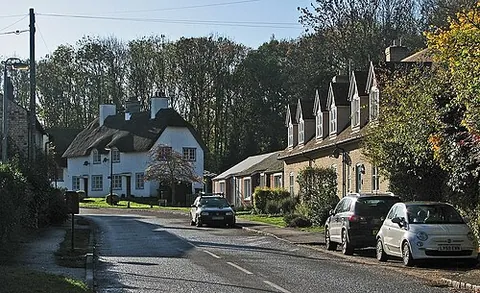 madingley: a village and civil parish in South Cambridgeshire district, Cambridgeshire, England (OS grid ref...