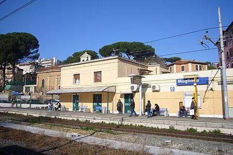 magliana: a neighbourhood in south-west Rome, Italy