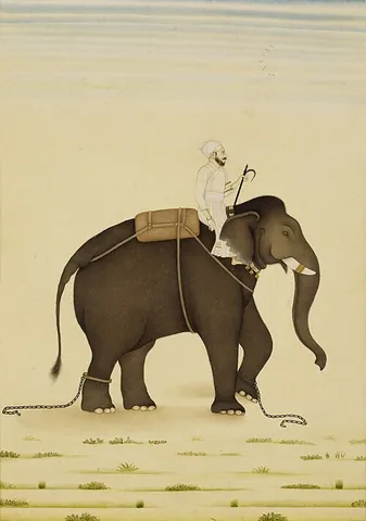 mahout: an elephant trainer, keeper, and driver