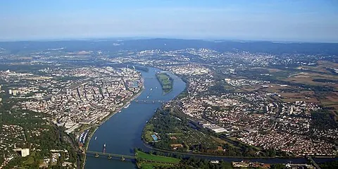 mainz: a city, the state capital of Rhineland-Palatinate, Germany, on the River Rhine