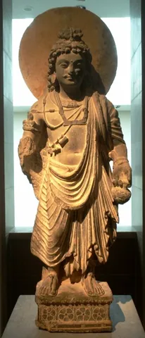 maitreya: a bodhisattva who is considered to be a future Buddha