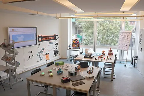 makerspace: a hackerspace where people develop electronic hardware or other physical objects
