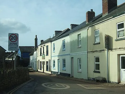 malborough: a village and civil parish in South Hams district, Devon, England (OS grid ref SX7039)