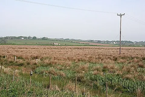 malltraeth marsh: a marsh that stretches inland along the River Cefni from Malltraeth in southern Anglesey, Wales