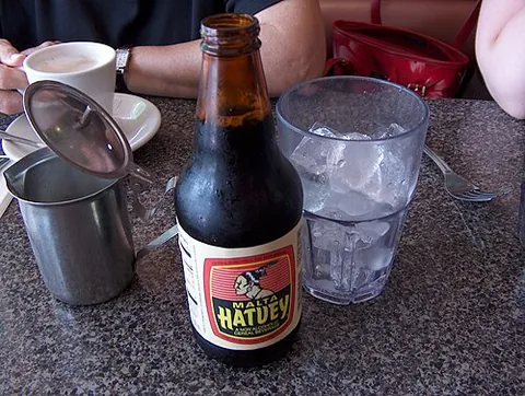 malta: a non-alcoholic carbonated malt beverage, popular in Latin America