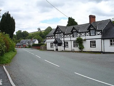 manafon: a village and community in Powys, Wales, historically in Montgomeryshire (OS grid ref SJ1102)