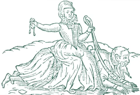 manback: the back of a man (being ridden, or really or figuratively laden with burdens, as a means of...