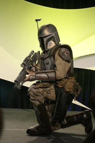mandalorian: a member of a fictional group of warriors, predominantly humans, in the universe of the Star Wars...