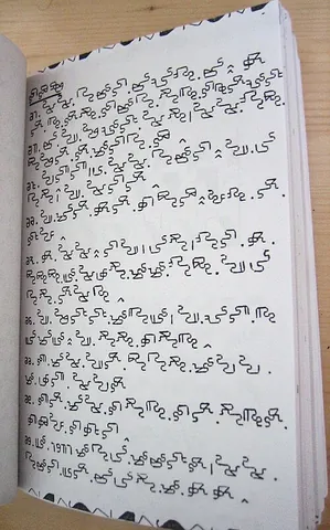 mandombe: a script intended for writing African languages such as Kikongo, as well as the four national...