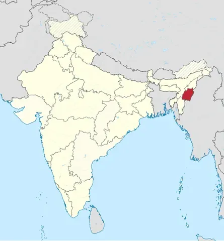 manipur: a state in northeastern India. Capital: Imphal