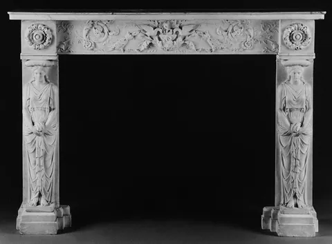 mantel: the shelf above a fireplace which may be also a structural support for the masonry of the chimney