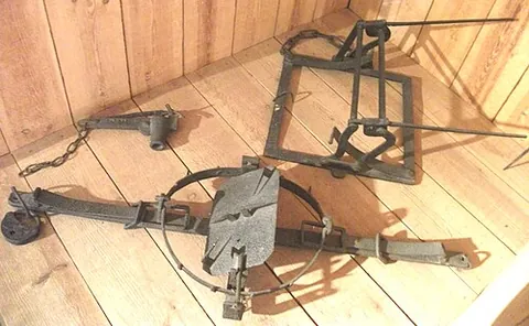 mantrap: a mechanical device for catching trespassers