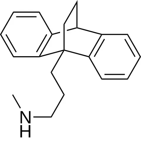 maprotiline: a tetracyclic antidepressant with properties similar to those of tricyclic amitriptyline, usually...