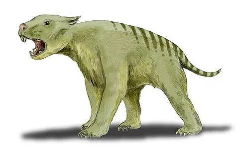 marsupial lion: a carnivorous marsupial that lived in Australia during the Pleistocene, of the extinct genus...