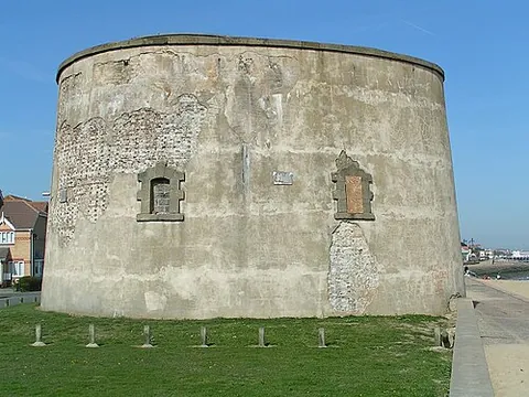 martello tower: a short sturdy round masonry fort, especially one constructed at various coastal points in the...
