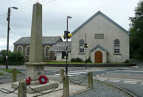 mary tavy: a village and civil parish in West Devon district, Devon, England (OS grid ref SX5079)