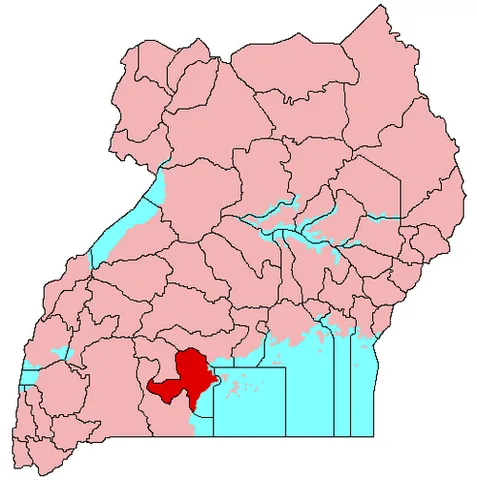 masaka: a district in central Uganda