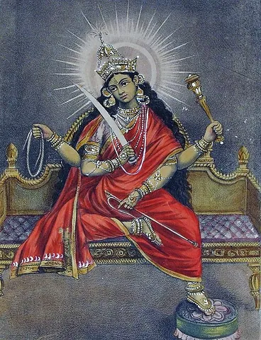 matangi: a Hindu goddess