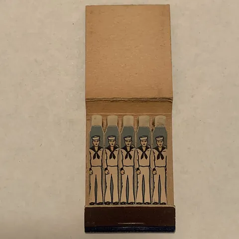 matchbook: a small assemblage of cut and folded paperboard comprising a folded sheet (the matchcover) and some...