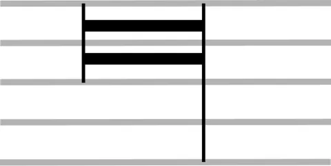 maxima: a music note typically equal to two longae (eight semibreves)
