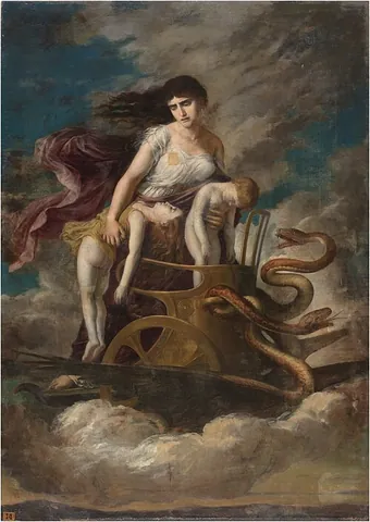 medea: an enchantress who helped Jason obtain the Golden Fleece