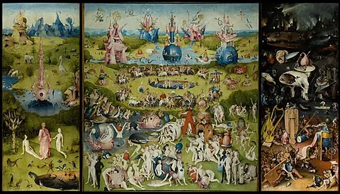 megalography: the depiction of great or grand things, such as heroes and gods; painting on a large scale