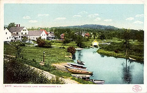 melvin village: a village and census-designated place in the town of Tuftonboro, Carroll County, New Hampshire,...