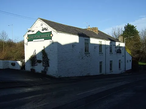 metal bridge: a hamlet in Rockcliffe parish, Cumberland district, Cumbria, England, previously in City of...