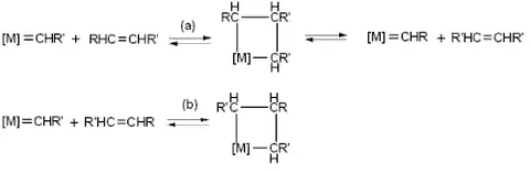 metallacyclobutane: a derivative of cyclobutane (or of a derivative) in which a methylene group has been replaced by a...