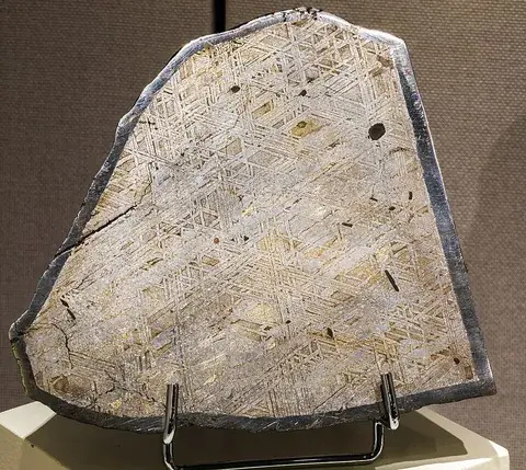 meteorite: a metallic or stony object or body that is the remains of a meteoroid