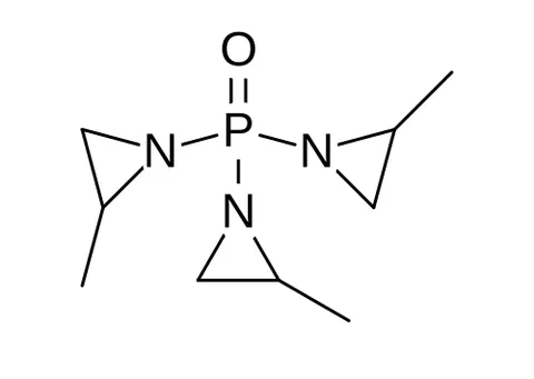 metepa: a chemosterilant also used in creaseproofing and flameproofing textiles, a methyl derivative of tepa