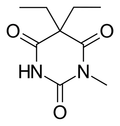 metharbital: an anticonvulsant barbiturate C₉H₁₄N₂O₃