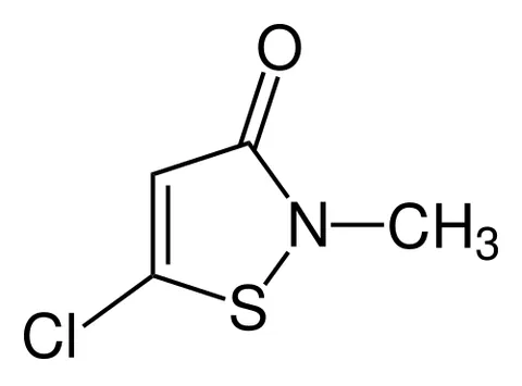 methylchloroisothiazolinone: a synthetic preservative used in many cosmetics, personal care products and cleaners to stop...