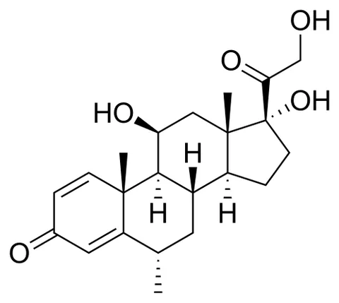 methylprednisolone: a synthetic glucocorticoid, C₂₂H₃₀O₅, used chiefly in the treatment of inflammatory and autoimmune...