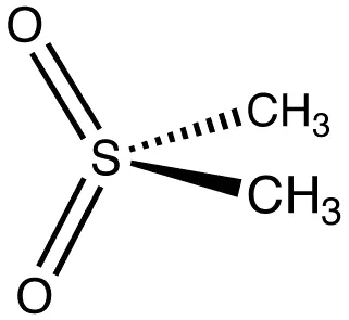 methylsulfonylmethane: an organosulfur compound with the chemical formula (CH₃)₂SO₂