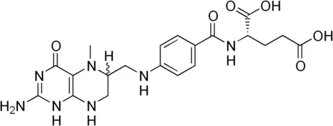 methyltetrahydrofolate: a tetrahydrofolate with a methyl substituent, a key natural form of folate. The chief form is...