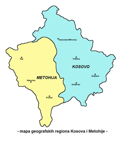 metohija: a region of Kosovo