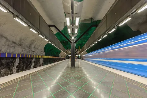 metro: a rapid transit rail transport system, or a train in such systems, generally underground and...