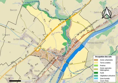 meung-sur-loire: a commune in Loiret department, Centre-Val de Loire, France