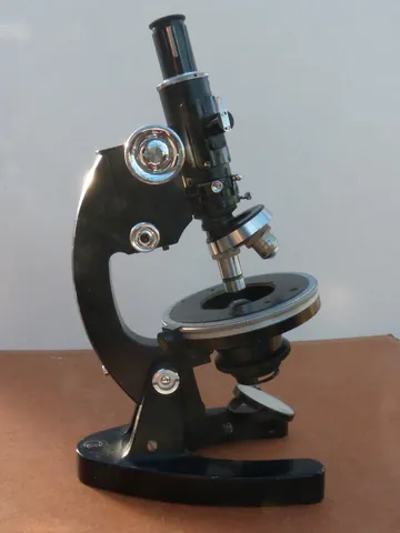 microscope: an optical instrument used for observing small objects