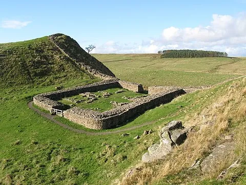 milecastle: one of a series of small rectangular fortifications, spaced roughly one Roman mile apart, built...