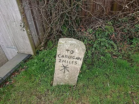 milestone: a stone milepost (or by extension in other materials), one of a series of numbered markers placed...