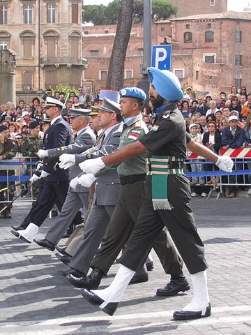 militarywear: clothing to be worn in the military