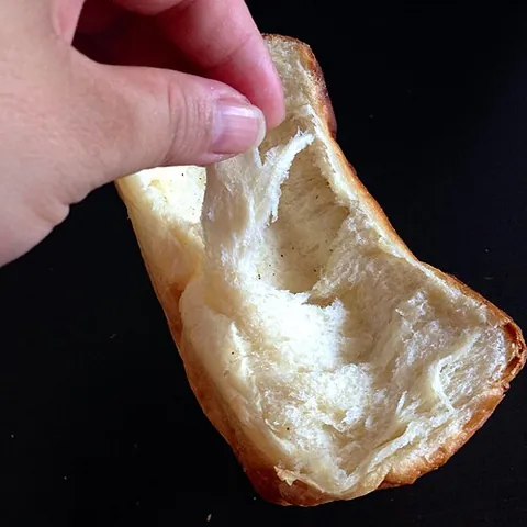 milk bread: a Japanese kind of soft white bread made with milk