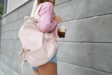 millennial pink: a light rosy pink colour