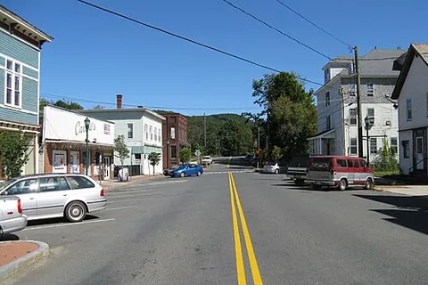 millers falls: a census-designated place in the towns of Montague and Erving, Franklin County, Massachusetts,...