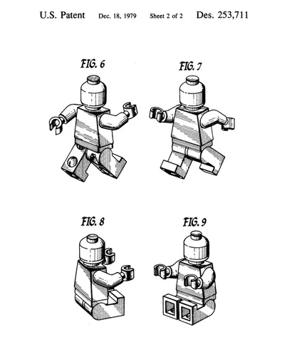 minifigure: a small figure of a person, especially in toys such as Lego