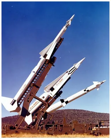 missile: any object used as a weapon by being thrown or fired through the air, such as stone, arrow or bullet