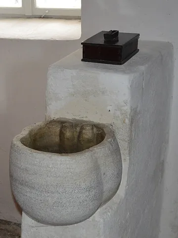 mite box: a box, especially in a church, into which small charitable donations for the needy may be placed;...
